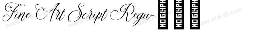 Fine Art Script Regu字体转换 Fine Art Script Regu字体转换